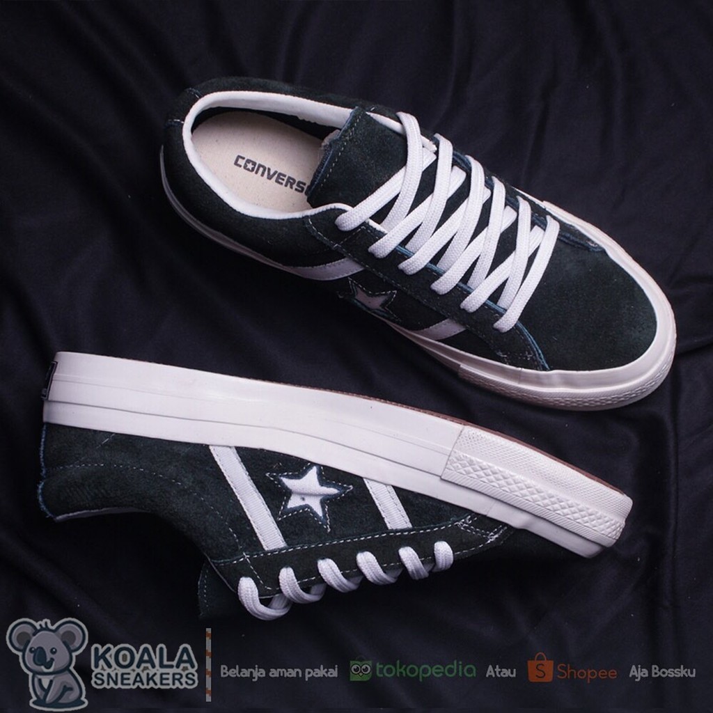Sepatu Converse One Star Academy Green White Premium