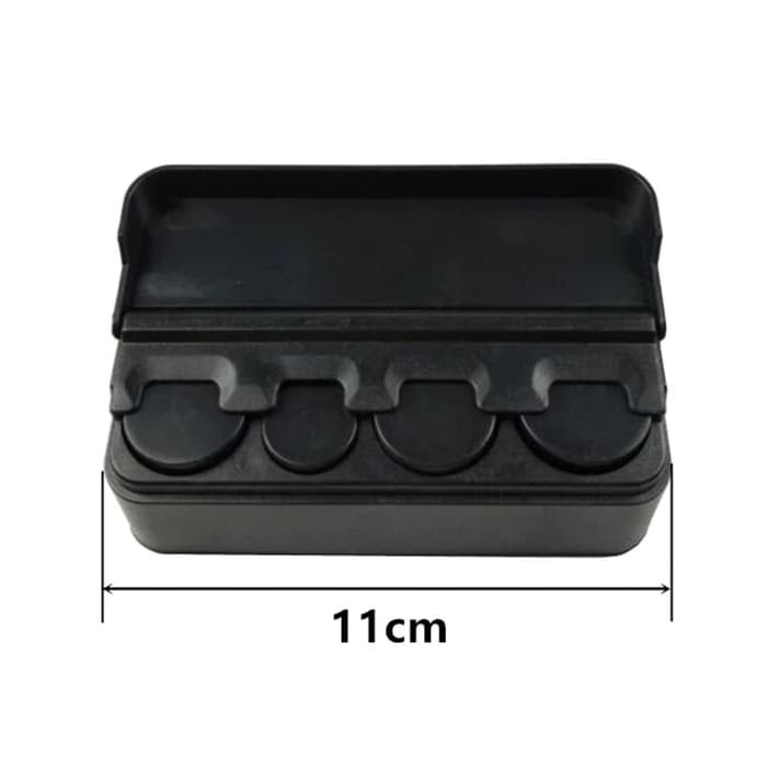 Tempat Koin Mobil Uang Wadah Receh 4 Slot Car Organizer Pocket Storage