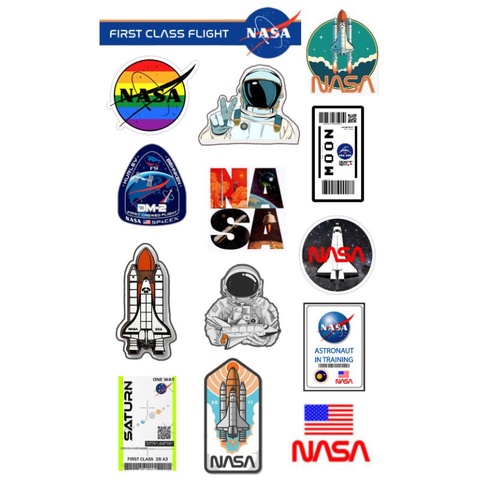 

Sticker Nasa-2 Sticker HP/Laptop/Jurnal
