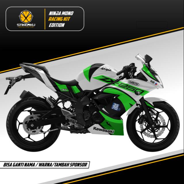 DECAL NINJA 250SL MONO FULLBODY