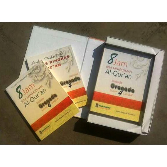 Paket Metode Granda 8 Jam Bisa Menerjemahkan Al Quran