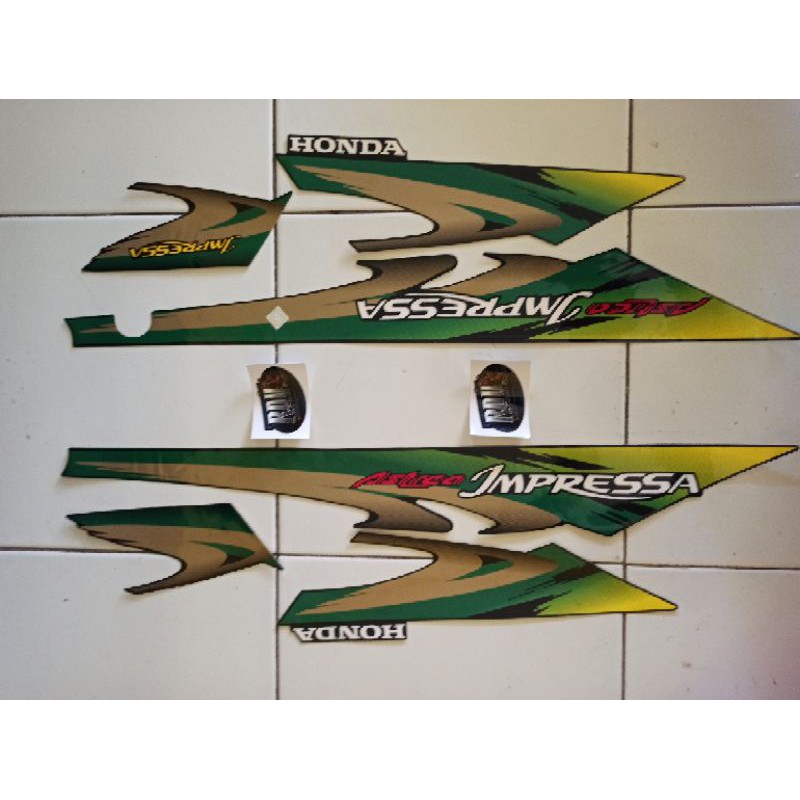 striping/sticker honda impressa