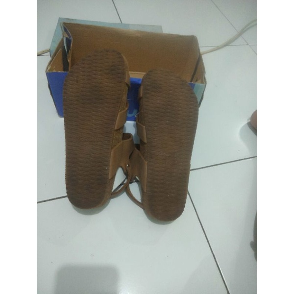 Carvil Sandal casual men Falkland-06 M stone-Coklat Muda 41