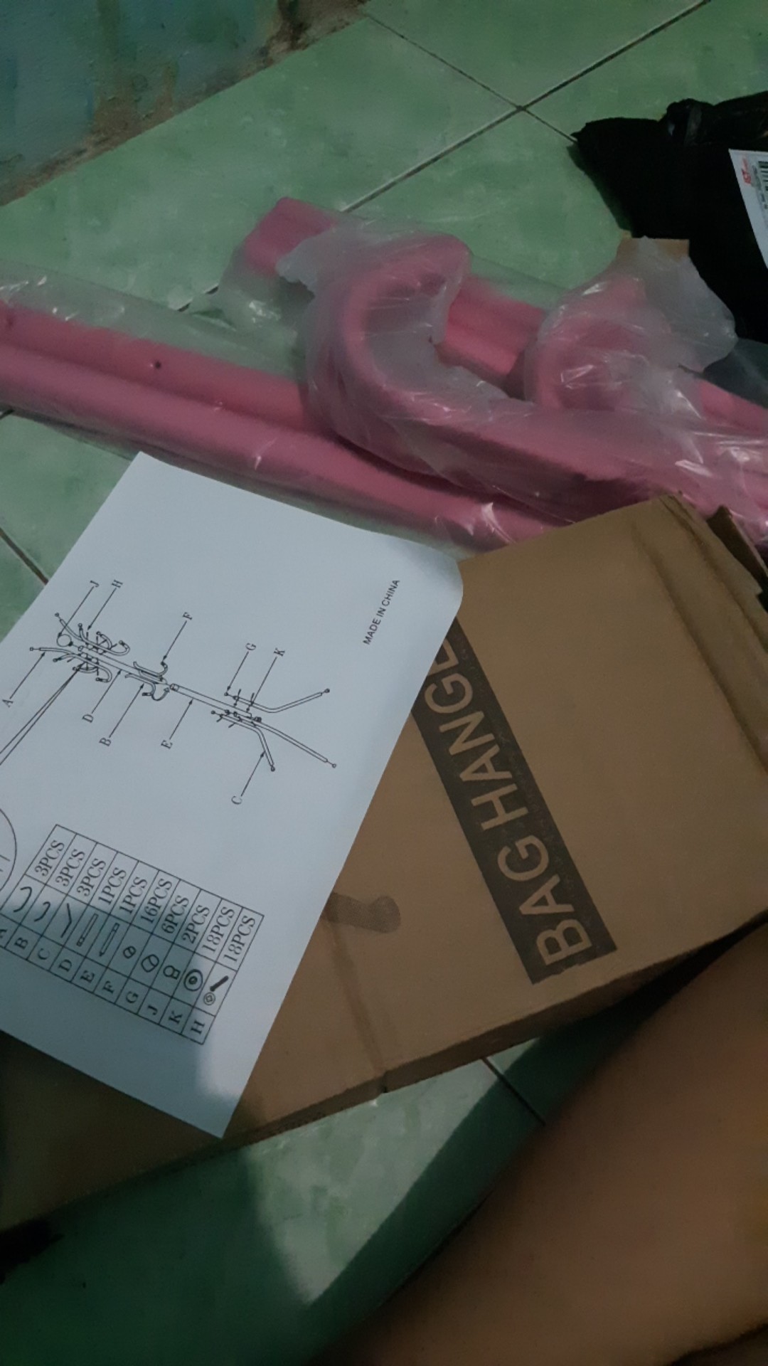 Stand Hanger - Gantungan Tiang Berdiri