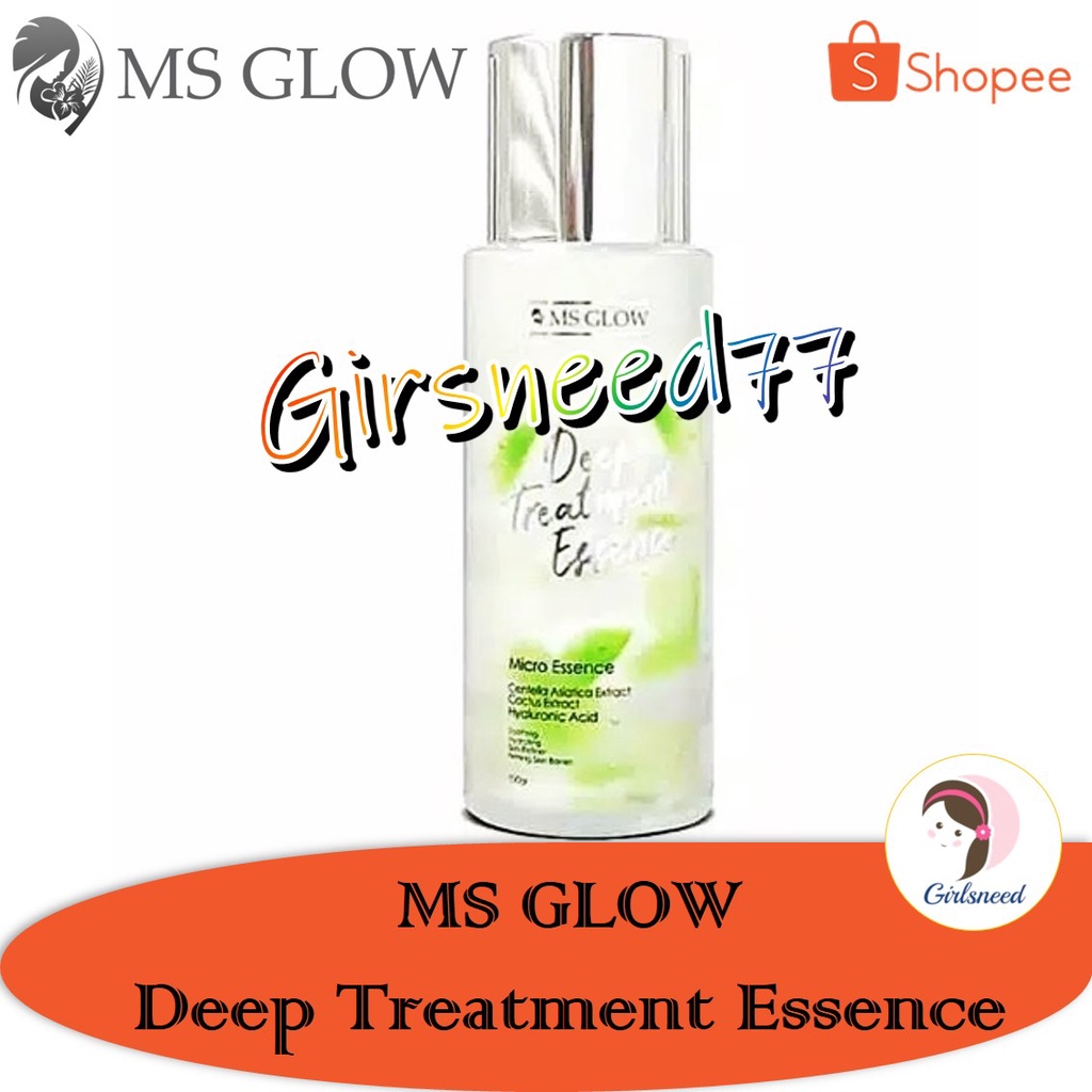 MS Glow Deep Treatment Essence GIRLSNEED77 Essence yang Melembabkan Kulit Wajah