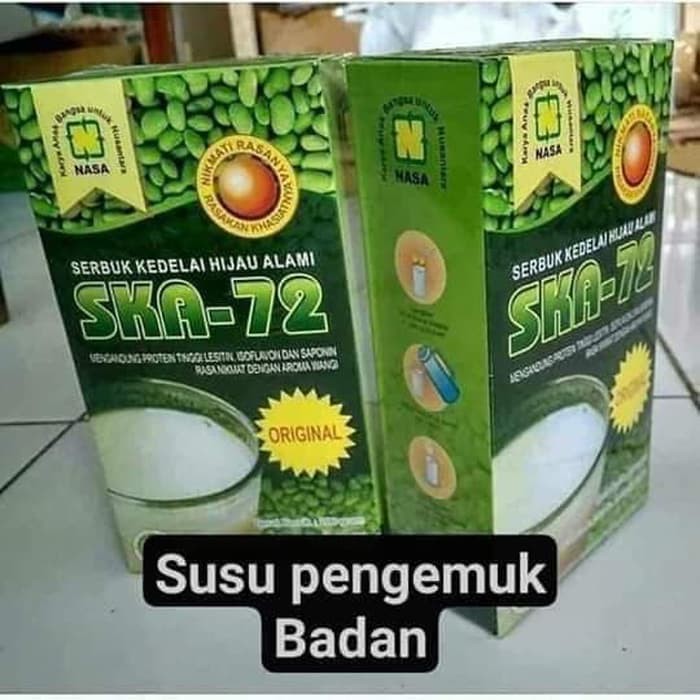 

SKAO nasa ska 72 - serbuk kedelai hijau murni original/Susu Peggemuk Badan/Arfun Herbal