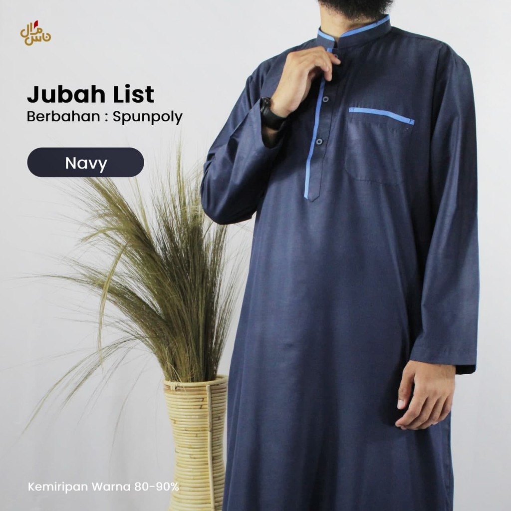 Jubah Pria Gamis Pria Arab Big Size Jumbo XXL XXXL 2XL 3XL MODEL LIST TERLARIS