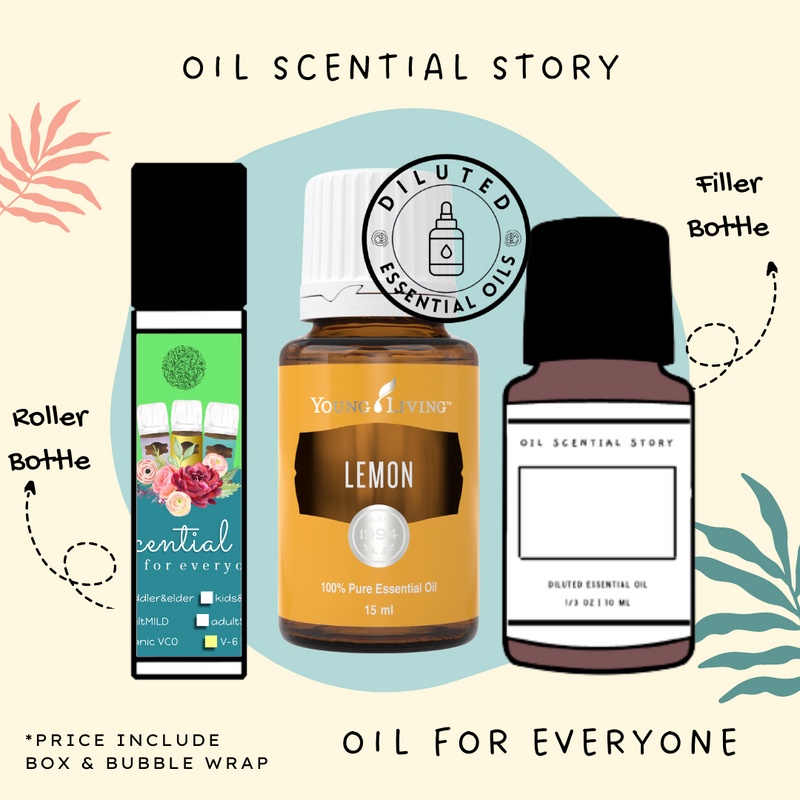 Jual Lemon + V6 Young Living Dilute 10ml Shopee Indonesia