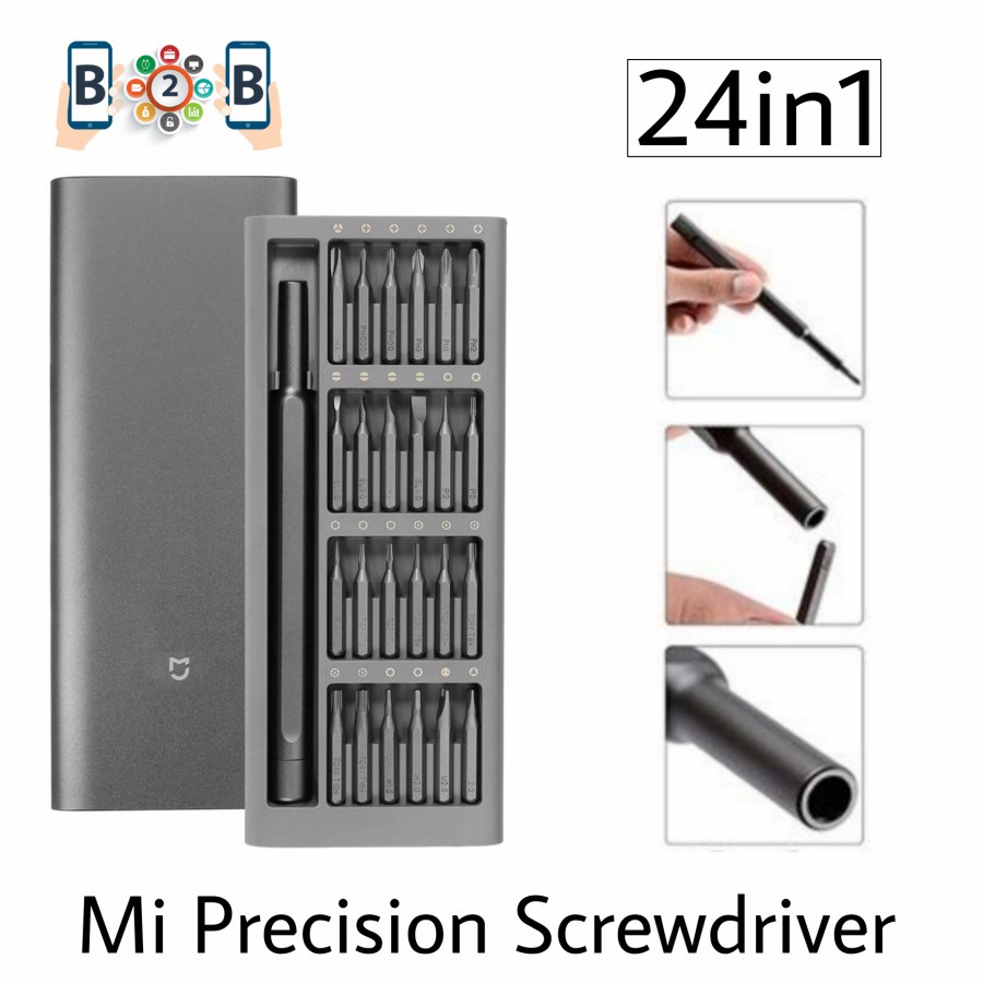 Mijia Precision Screwdriver Kit 24in1 Obeng Set Manual