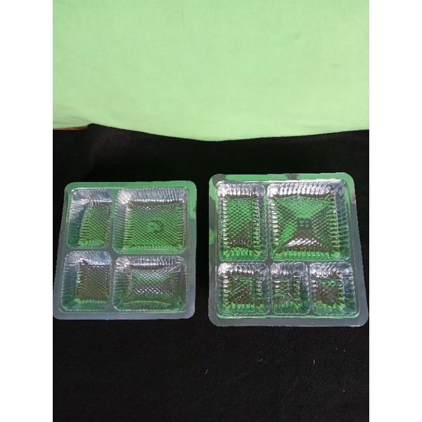 50pcs Sekat Mika Kotak Nasi MIKA SEKAT KOTAK NASI / MIKA DUS NASI KOTAK 20X20 18X18