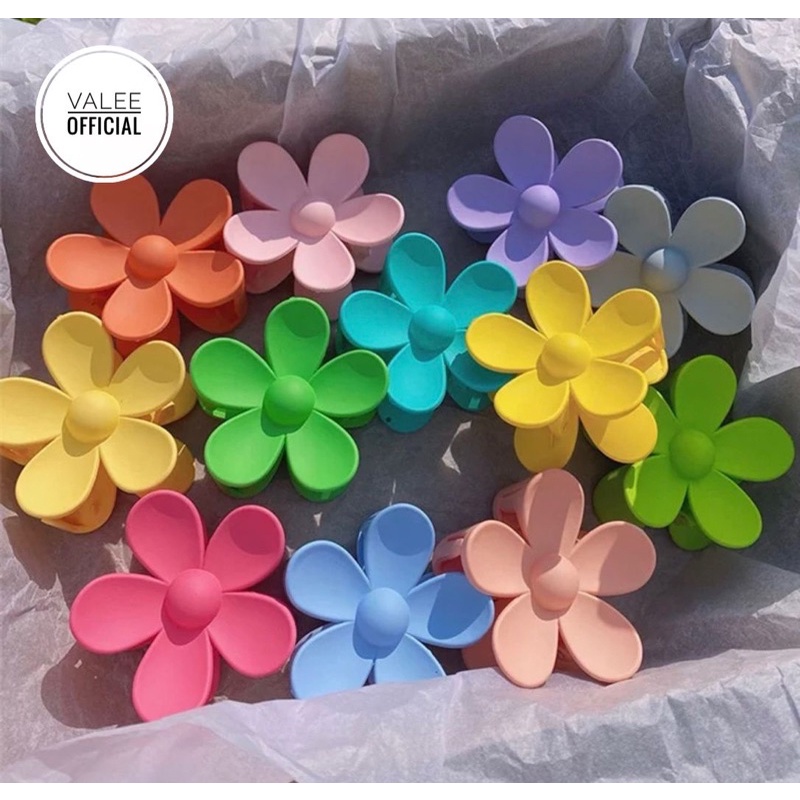 FLOWER JEPITAN JEDAI BUNGA CETAR 7,5cm DOFF PREMIUM QUALITY SUPERMURAHH KOREA IMPORT