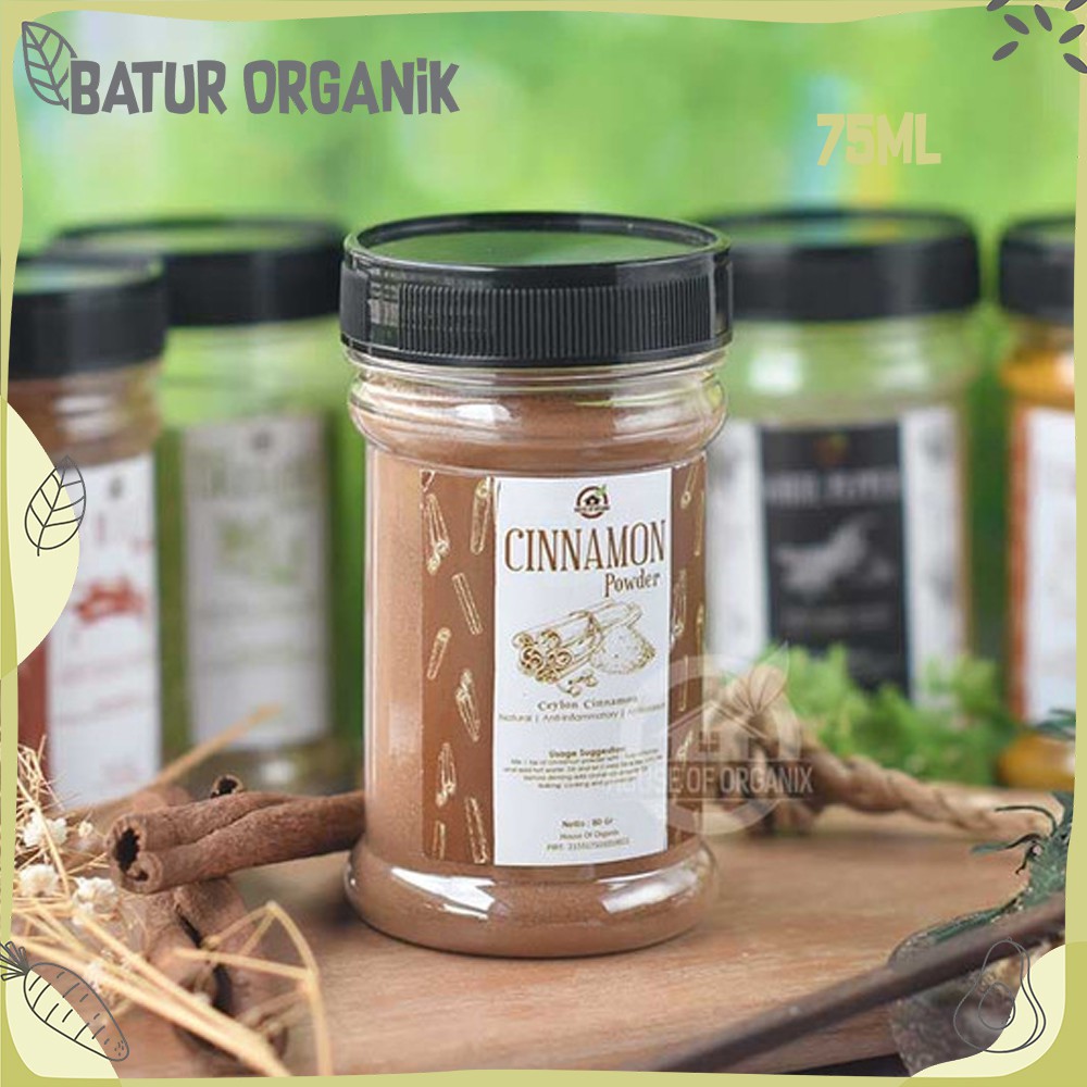 

KAYU MANIS CINNAMON BUBUK ORGANIK 100Gr