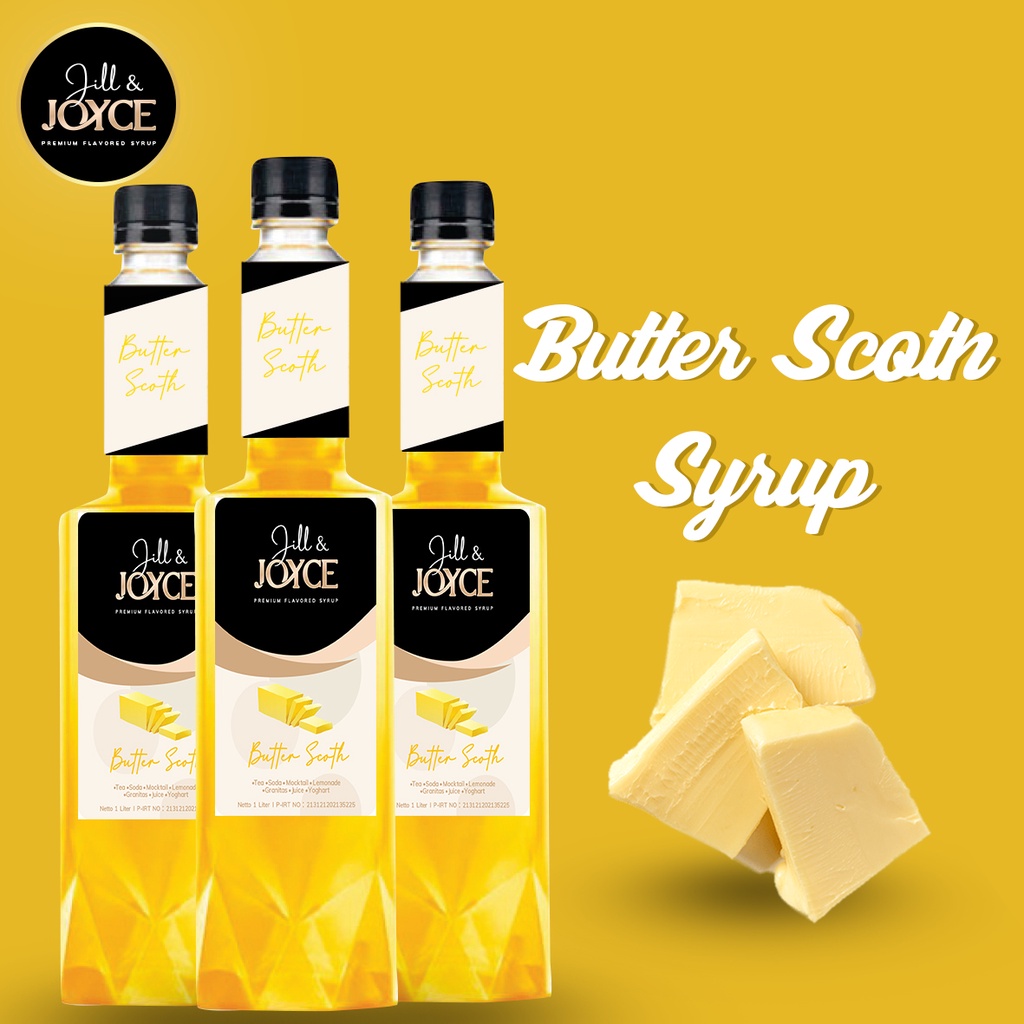 

JILL & JOYCE Butter Scoth Syrup 1 Liter