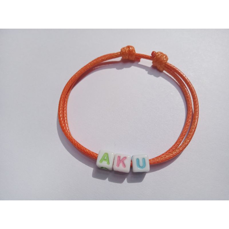 gelang NAMA KAMU warna