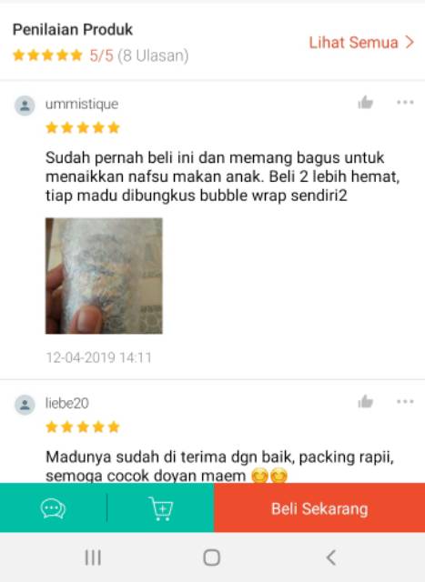 Paket Gemuk 4 Botol - Penambah Berat Badan Anak HoneyKids