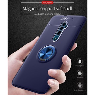 Case Autofocus Invisible Iring TPU Soft Case 360 Rotation