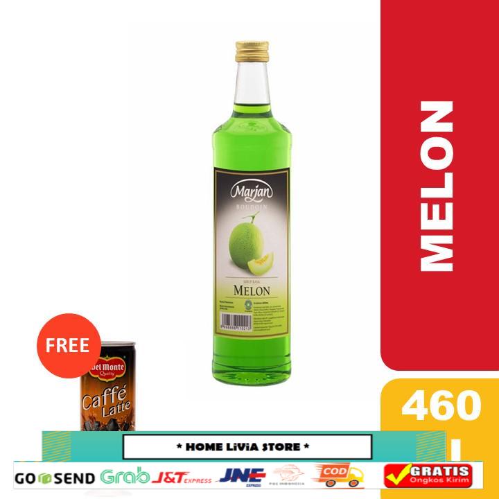 

[Buy 1 GET 1 FREE] Marjan Boudoin Syrup Melon 460ml + Free Del Monte RTD Caffe Latte
