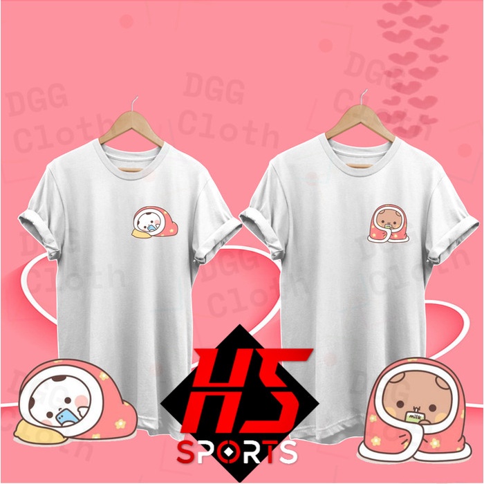 KAOS COUPLE/KAOS PASANGAN/BAJU COUPLE/BAJU PASANGAN &quot;BUBU DUDU BEDCOVER