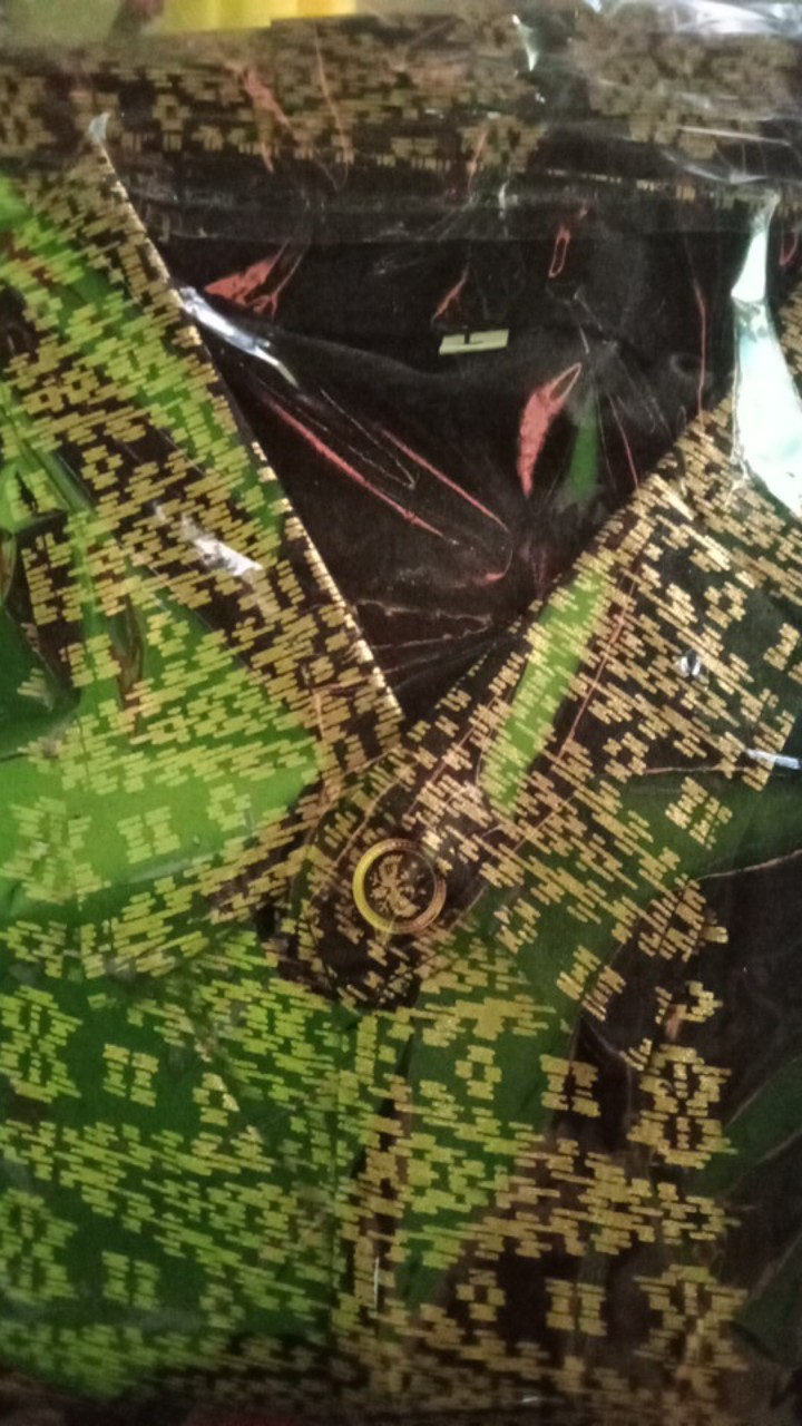 Couple Set Batik Songket Palembang Hitam