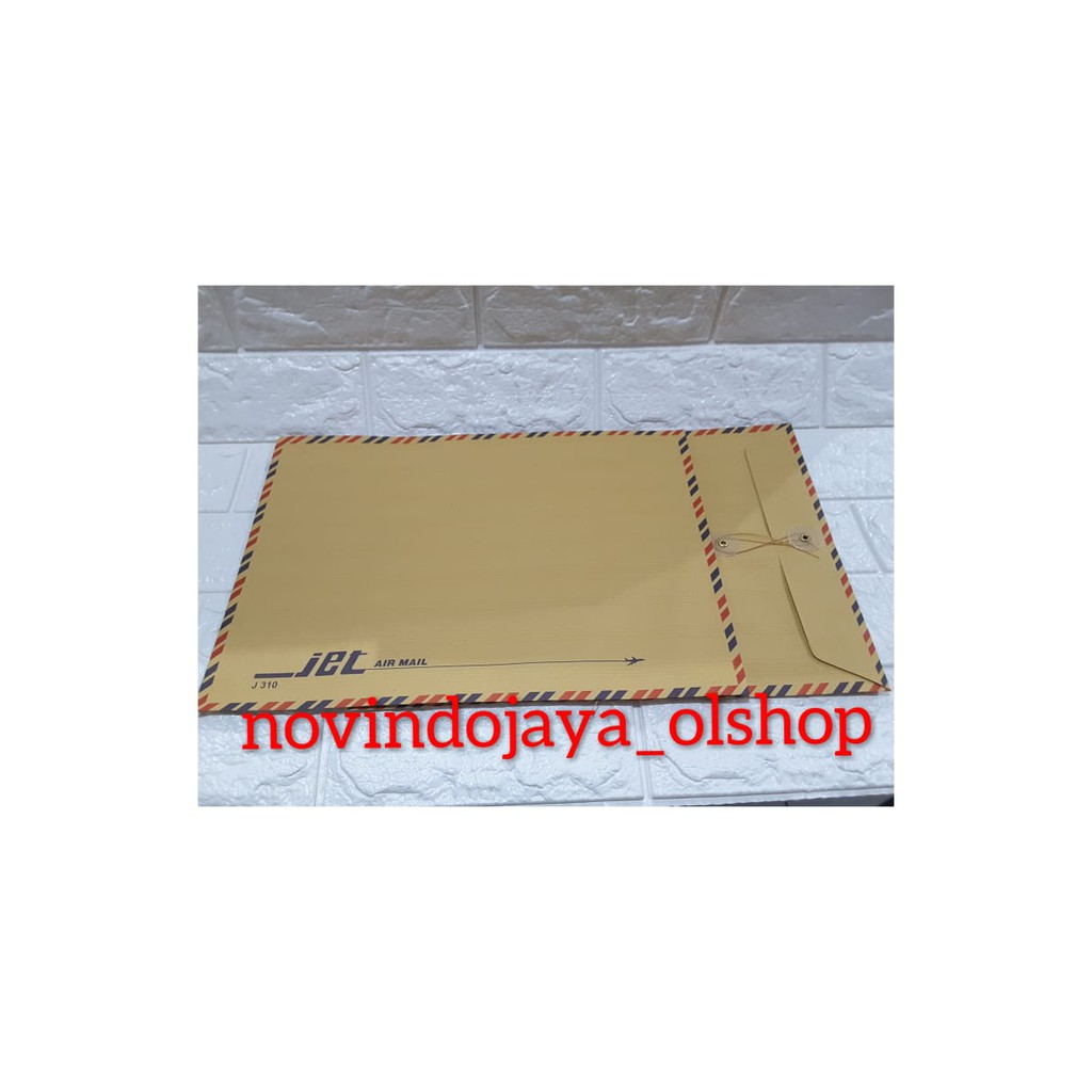 

AMPLOP COKLAT AIRMAIL TALI KIKY 310 GROSIR 10PCS