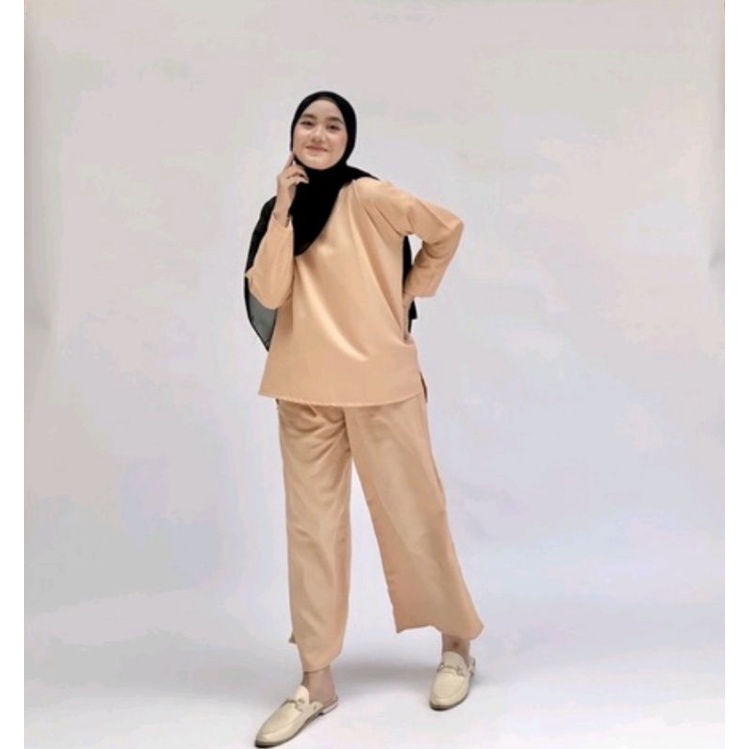 Kayana - One Set (Best Seller) - Set Atasan - Celana Kulot - One Set Wanita - One Set - One Set Keki