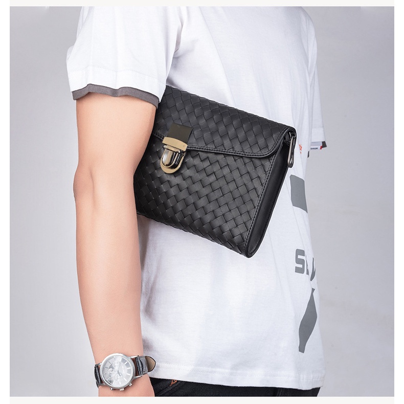 COD! Clutch Pria Murah / Clutch Botega clutch Kantoran Import Tas Tangan Hand Bag Wanita