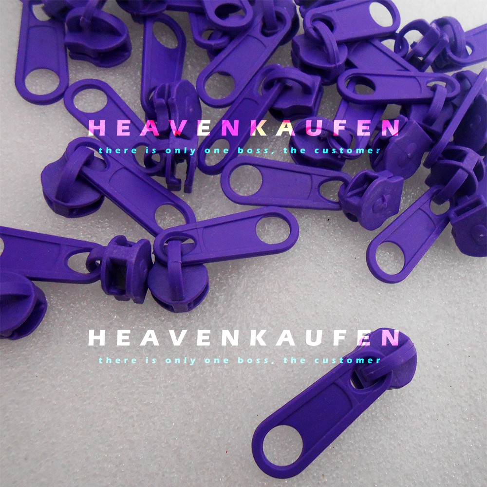 Kepala Resleting / Kepala Sleting No 5 Ungu Murah