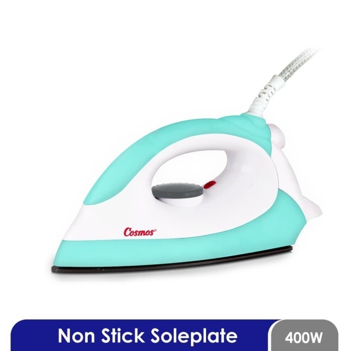 Cosmos CI 4110 Setrika Pakaian Anti Lengket Stick Soleplate . Baru