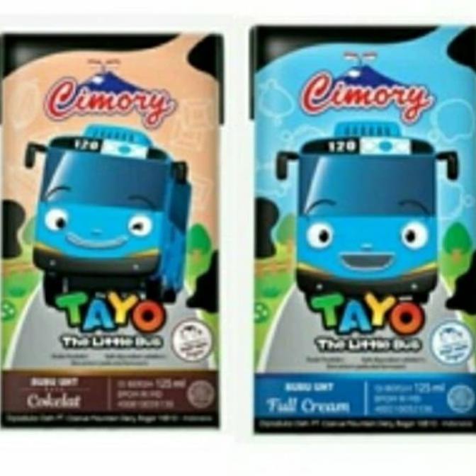 

(BISA COD) Susu UHT cimori Tayo 125ml 1 dus isi 40pc TERBAIK Kode 983