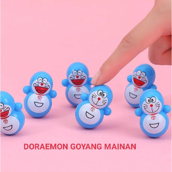 MINIONS SQUID GAME BONEKA SALJU DORAEMON GOYANG MINI FIGURE TOYS MAINAN ANAK BALITA TUKU DISINI SOUV