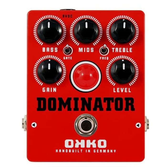 Jual OKKO DOMINATOR RED HIGH GAIN DISTORTION EFFECT PEDAL Shopee Indonesia
