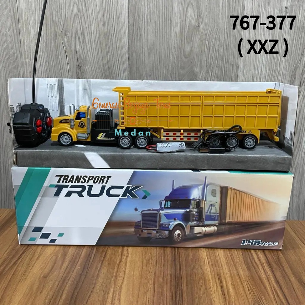 Mainan Mobil Remote Control Rc Truck / Mobil Truck RC / Mainan RC Truk QL667-3
