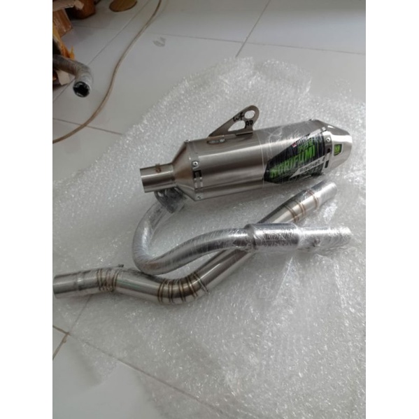 Knalpot Norifumi Rocket 4 Titanium PNP WR 155 Norifumi