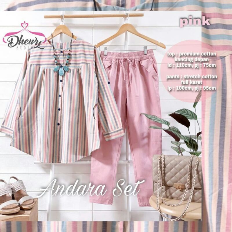 ANDARA SET BY DHEWY STORE