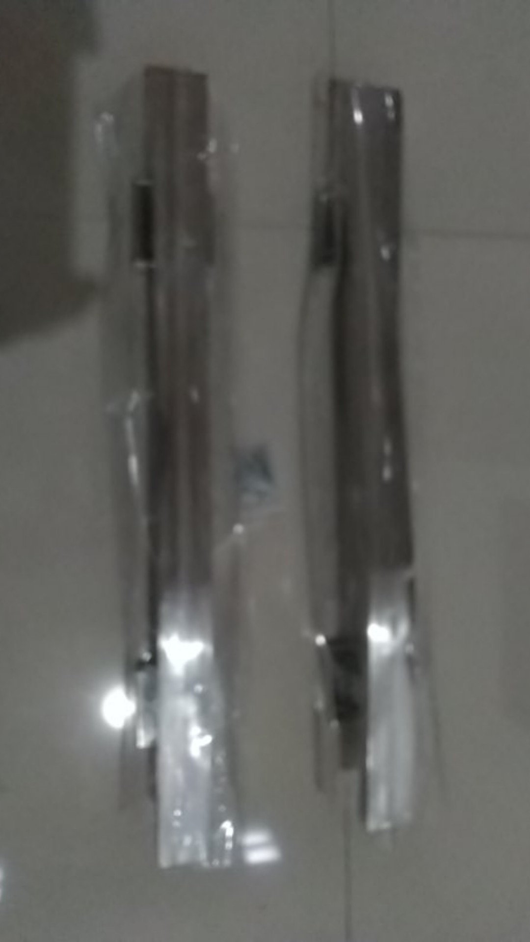 Handle Pintu Rumah Kobra Panjang 45 Cm Lis Tiga Tarikan Pintu Kotak Es Gagang Pintu Stls Kunci Pintu