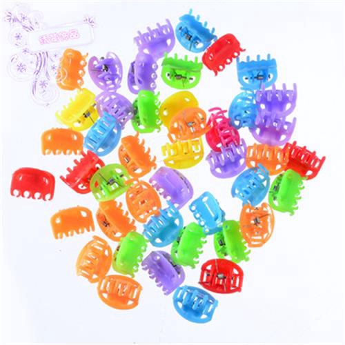 20Pcs/Pack  Girls Mini Hair Claws Hairpin /  Colorful Flower Hair Jaw Clip /  Baby Side Barrette Hair Claws Clamp / Children Hairpin Hair Accessories