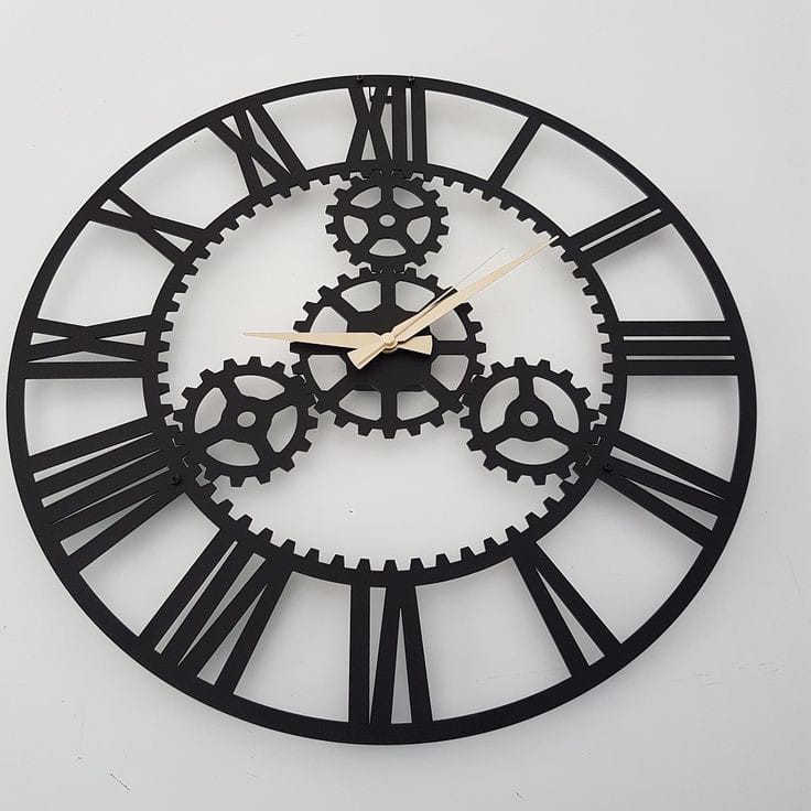 jam dinding unik jam dinding besi jam dinding mewah