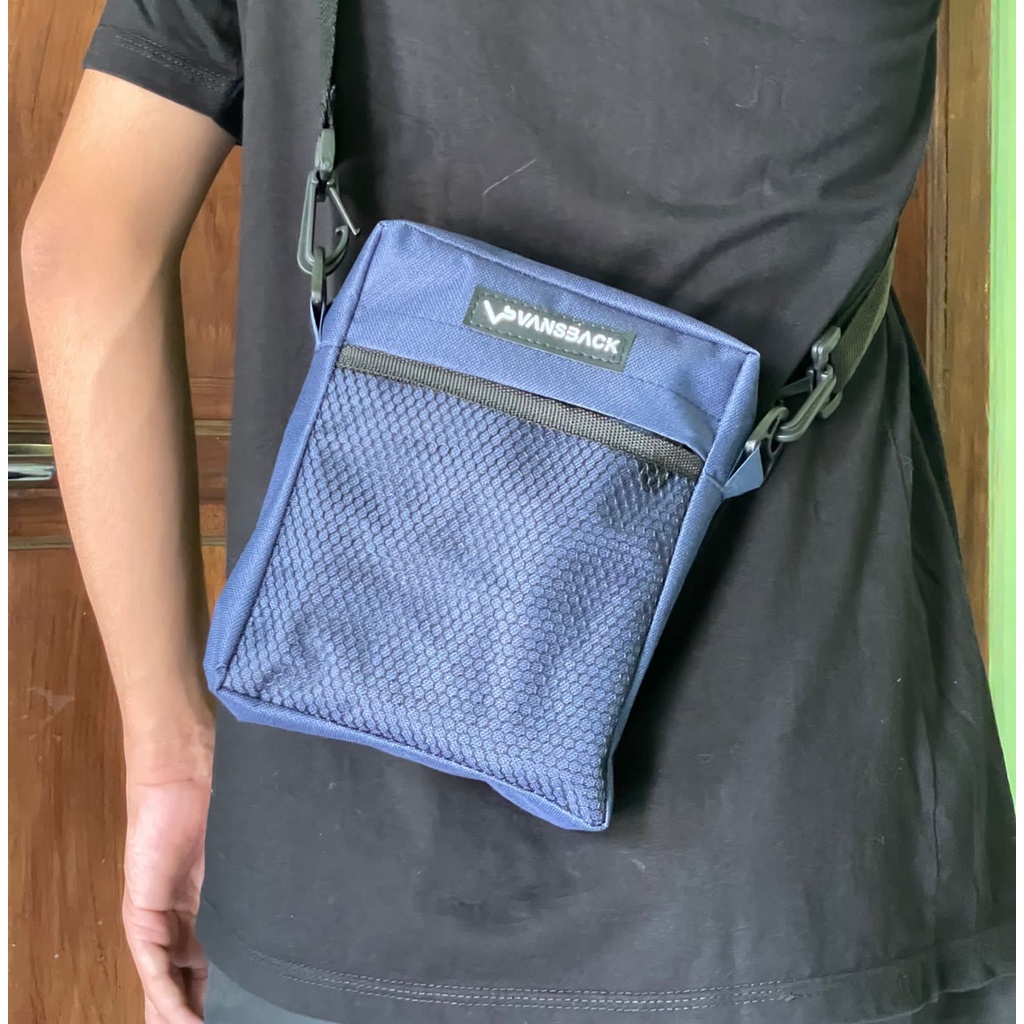 Tas Selempang Pria Terbaru Slingbag Mini Pouch Vansback Murah