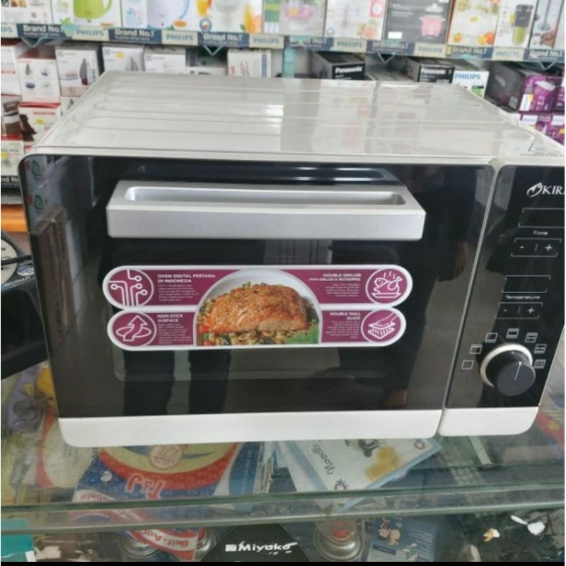 Oven Listrik Digital Kirin 30 Liter + Lampu KBO-300DRA