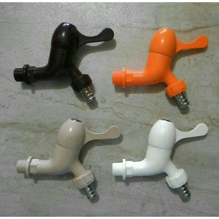 BISA COD Promo KRAN TAMAN PVC NIKKEN (MJS) KRAN PLASTIK KRAN TEMBOK KRAN AIR KRAN PVC