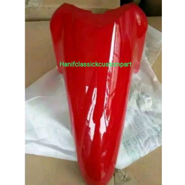 selebor depan supra x125 lama sepakbor depan supra 125 lama MERAH