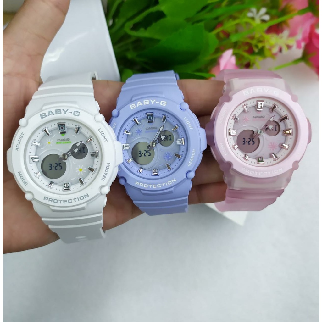 CASIO BABY-G BGA-270FL-2ADR JAM TANGAN WANITA ANALOG DIGITAL ORIGINAL