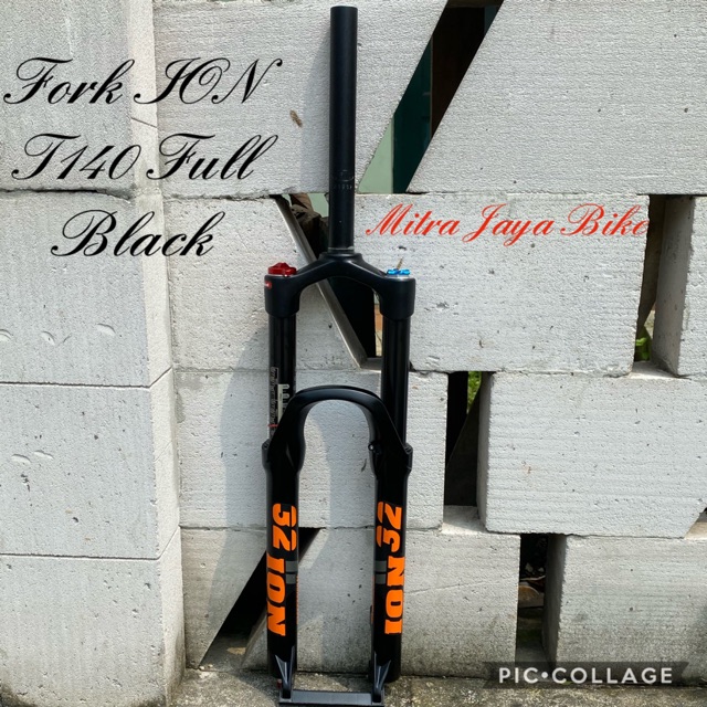 Fork ION UD32 27.5 Oversize Non Tapper Travel 140 Air Rebound Black
