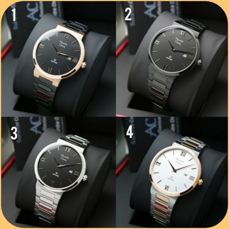 Jam Tangan Pria Alexandre Christie 8564 AC8564 AC 8564 ORI
