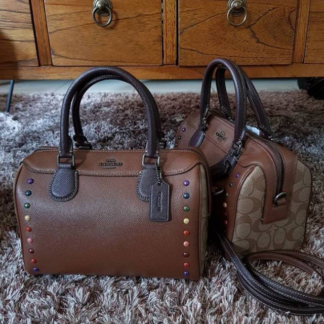 Tas Coach Ori. Mini Bennet Rainbow.