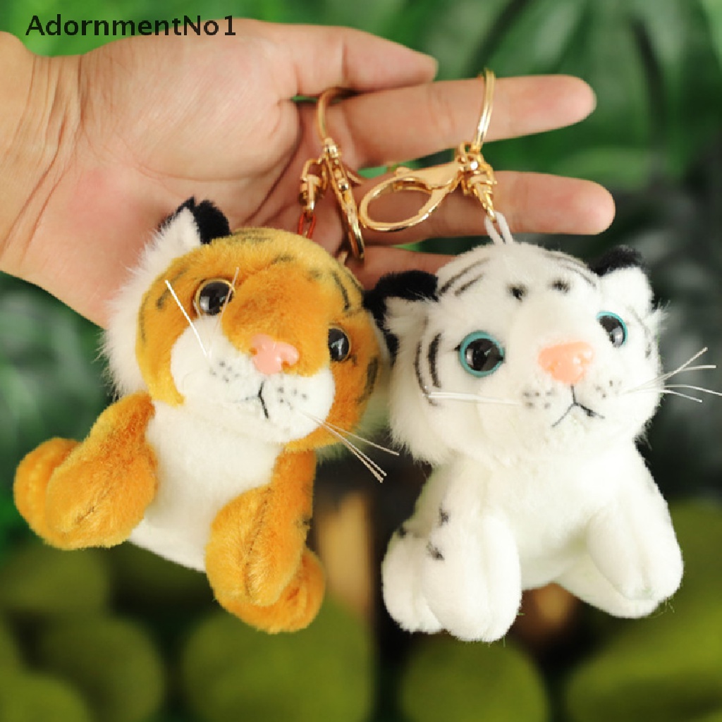 (AdornmentNo1) Gantungan Kunci Boneka Macan Tutul Bahan Plush 10cm