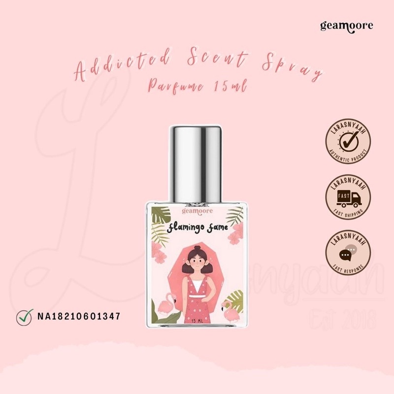 Parfum Geamoore Parfume Spray Addicted Scent Series BPOM 15ml-3