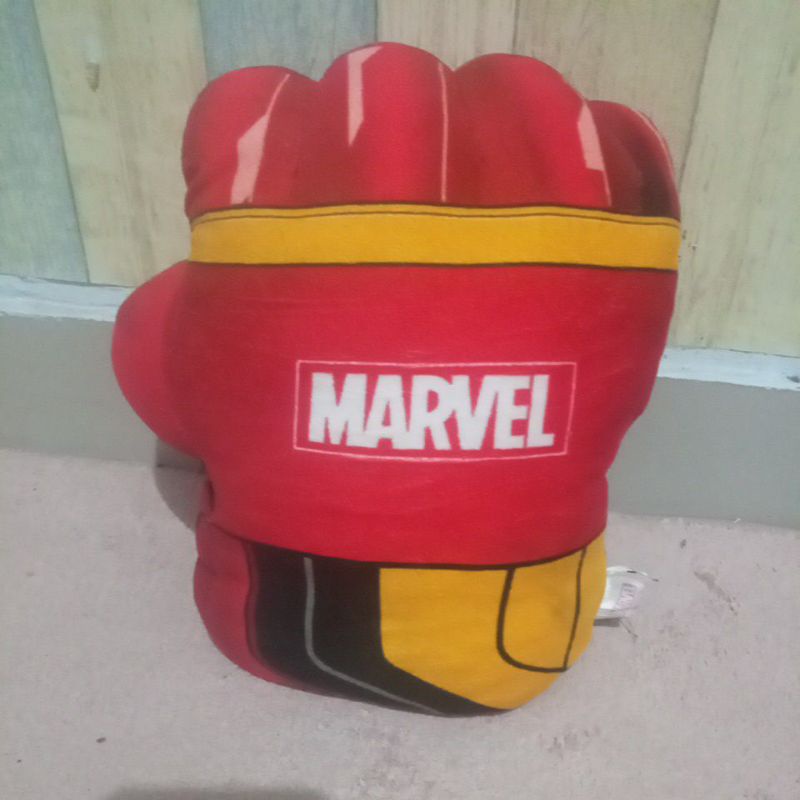 Boneka tangan ironman/boneka tangan marvel/boneka tinju/ori marvel