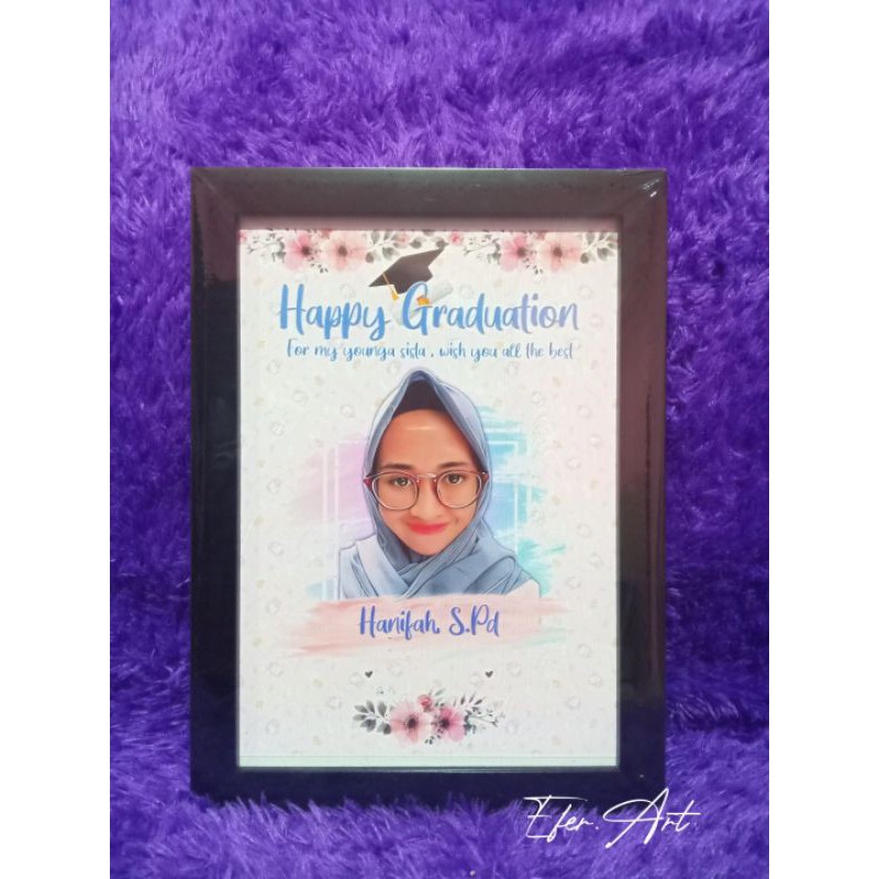 Hadiah wisuda | bingkai wisuda | design wisuda | happy graduation