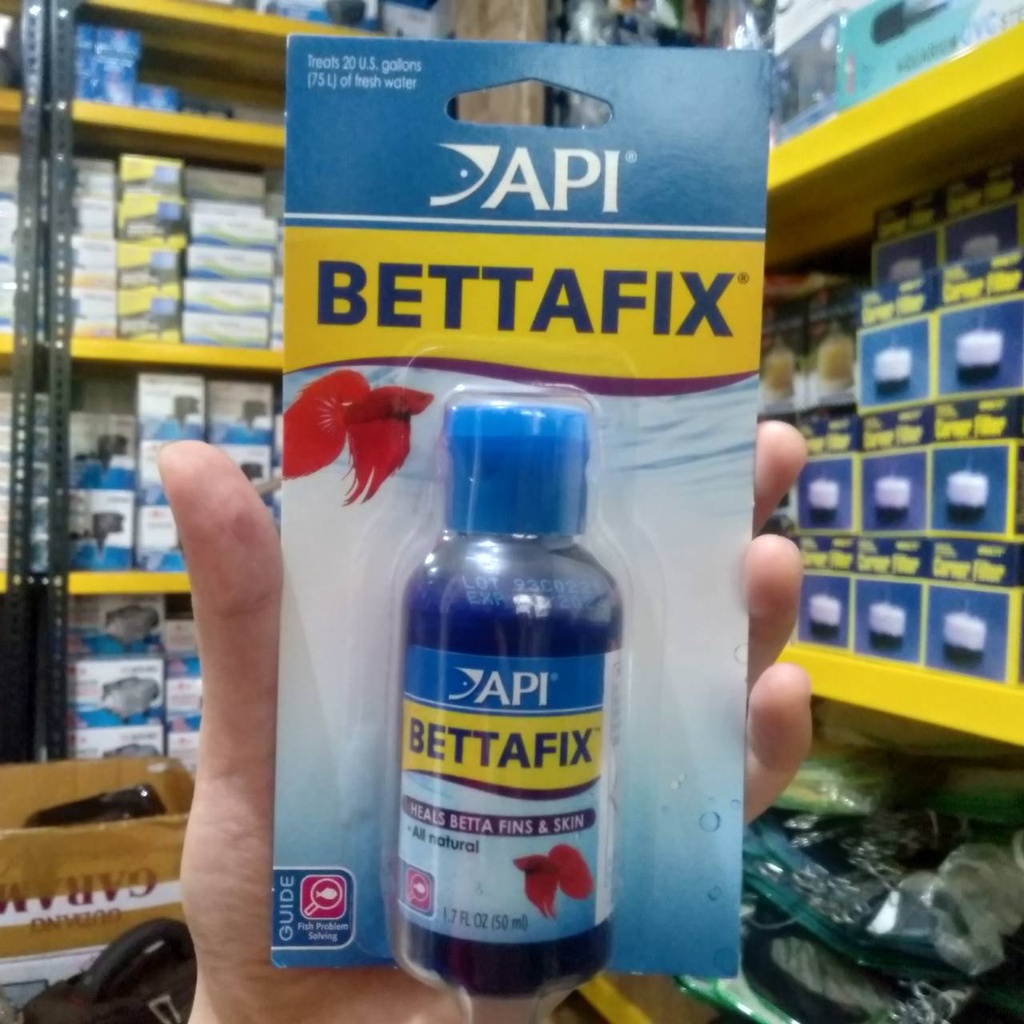 BETTAFIX 50 ML OBAT SIRIP RUSAK / LUKA PADA IKAN